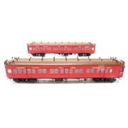 Austrains NEO PL007 HO 4 BCPL / 74 BPL VR Red PL Series Passenger Carriage Twin Pack