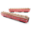 Austrains NEO PL009 HO 59 BPL / 68 BPL VR Red PL Series Passenger Carriage Twin Pack