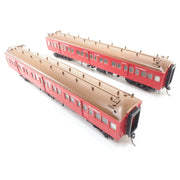 Austrains NEO PL009 HO 59 BPL / 68 BPL VR Red PL Series Passenger Carriage Twin Pack