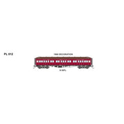 Austrains NEO PL012 HO 10 BPL VR Red PL Series Passenger Carriage Single Pack