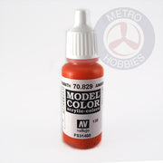 Vallejo 70829 Model Color Amaranth Red 17ml Paint