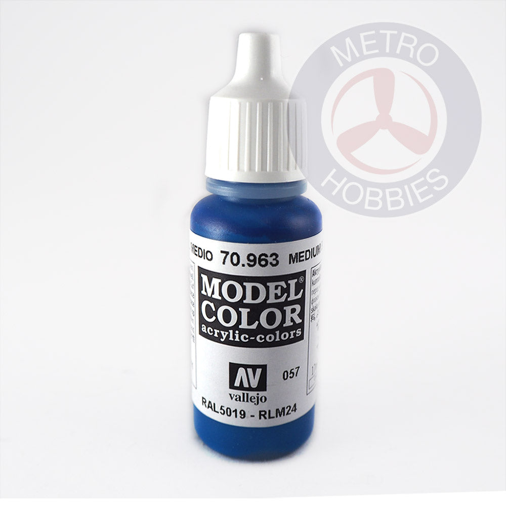 Vallejo Model Color acrylic paint - 70.963 medium blue