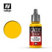 Vallejo 17ml Game Colour 007 -Gold Yellow