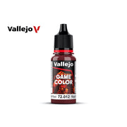 Vallejo 72012 Game Color Scarlet Red 18ml Acrylic Paint