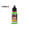 Vallejo 72104 Game Color Fluorescent Green 18ml Acrylic Paint