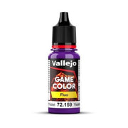 Vallejo 72159 Game Colour Fluorescent Violet 18ml Acrylic Paint