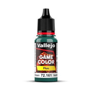 Vallejo 72161 Game Colour Fluorescent Cold Green 18ml Acrylic Paint