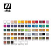 Vallejo 72172 Game Color Suitcase Paint Set 72 Paints and Brushes