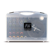 Vallejo 72871 Basic Game Air Colours and Airbrush (28 Colour Plastic Case)
