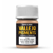 Vallejo 73102 Pigment Light Yellow Ocre 35ml