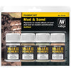 Vallejo 73191 Pigments Set Mud and Sand 4 x 35ml