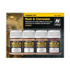 Vallejo 73194 Pigments Set Rust and Corrosion 4 x 35ml
