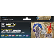 Vallejo 80258 Wizkids Premium set Arcane Elements Acrylic Paint Set 8 Colour Set