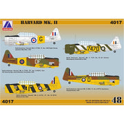 Avalon 4017 1/48 North-American Harvard Mk.II Decal Set