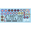 Avalon 4017 1/48 North-American Harvard Mk.II Decal Set