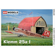 AVI Models 72028 1/72 Klemm Kl-25a I