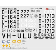 AVI Models 72028 1/72 Klemm Kl-25a I