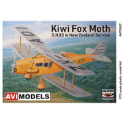 AVI Models 1/72 de Havilland DH-83 Kiwi Fox Moth New Zealand Service