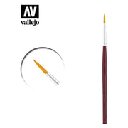 Vallejo P54002 Round Toray Brush No.2 Paint Brush
