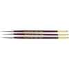 Vallejo P54998 Detail Paint Brush Set Sizes 4/0 3/0 and 2/0