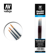 Vallejo P54999 Painter Brush Set Set 0 1 and 2