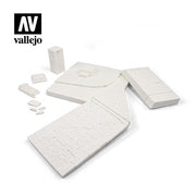 Vallejo SC004 Street Corner with Waterpump Normandy Scenic Base