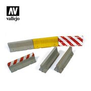 Vallejo SC214 Concrete Barriers Diorama Accessory