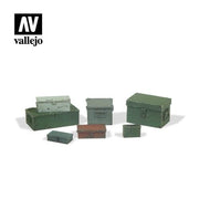 Vallejo SC223 Universal Metal Cases Diorama Accessory