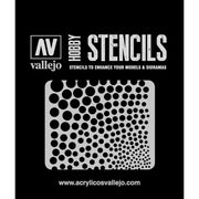 Vallejo ST-SF002 Circle Textures Stencil