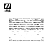 Vallejo ST-TX006 1/35 Wood Texture Num. 1 Stencil