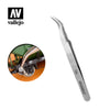 Vallejo Hobby Tools T12004 Extra Fine Curved Tweezers (115mm)
