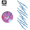 Vallejo Hobby Tools T12006 Plastic Tweezers x 5