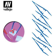 Vallejo Hobby Tools T12006 Plastic Tweezers x 5