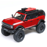 Axial AXI00006T1 1/24 SCX24 2021 Ford Bronco 4WD RTR RC Crawler Red