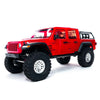 Axial AXI03006T2 SCX10 III Jeep JT Gladiator 1/10 Rock Crawler (Red)