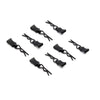 Axial AXI250010 6mm Body Clip with Tabs 8pc
