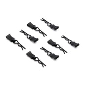 Axial AXI250010 6mm Body Clip with Tabs 8pc