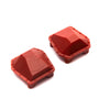 Axial AXI252002 AR90 Diff Cover Axle Housing Red 2pc