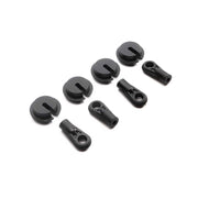Axial AXI253004 Shock End and Spring Cup 4pc