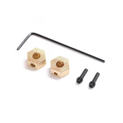 Axial AXI302002 Brass 1.0g Hex Hub 2pc