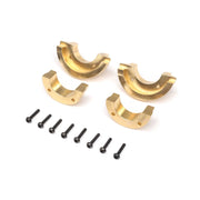 Axial AXI302004 Brass 5.2g/9.2g Knuckle Weights 4pc