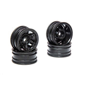 Axial AXI40002 1.0 Rockster Wheels Black 4pc