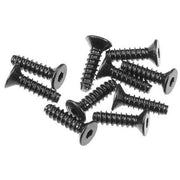 Axial Hex Socket TappingFlat Head Screw M2.6x10mm Black (10) AXA0414