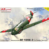 AZ Models 7664 1/72 Bf 109E-3 In Swiss Service Plastic Model Kit