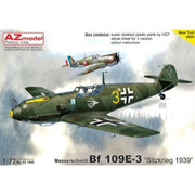 AZ Models 7665 1/72 Bf 109E-3 Sitzkrieg 1939 Plastic Model Kit