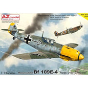 AZ Models 7682 1/72 Bf 109E-4 Aces Over Channel Plastic Model Kit