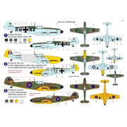AZ Models 7689 1/72 Bf 109E-3 Special Markings Part II