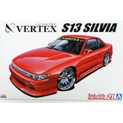 Aoshima 005861 1/24 Vertex PS13 Silvia 1991 Nissan Plastic Model Kit