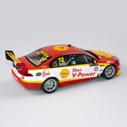 Authentic Collectables ACD18F17B 1/18 Shell V-Power Racing Team No. 12 Ford FGX Falcon Supercar 2017 Sandown 500 Retro Round Drivers Fabian Coulthard / Tony DAlberto Diecast Car