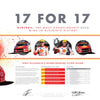 Authentic Collectables ACP021 17 for 17 The Most Championship Race Wins in DJR/DJRTP History Print